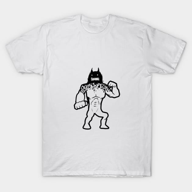 Mythical Titan Cat T-Shirt by CawnishGameHen